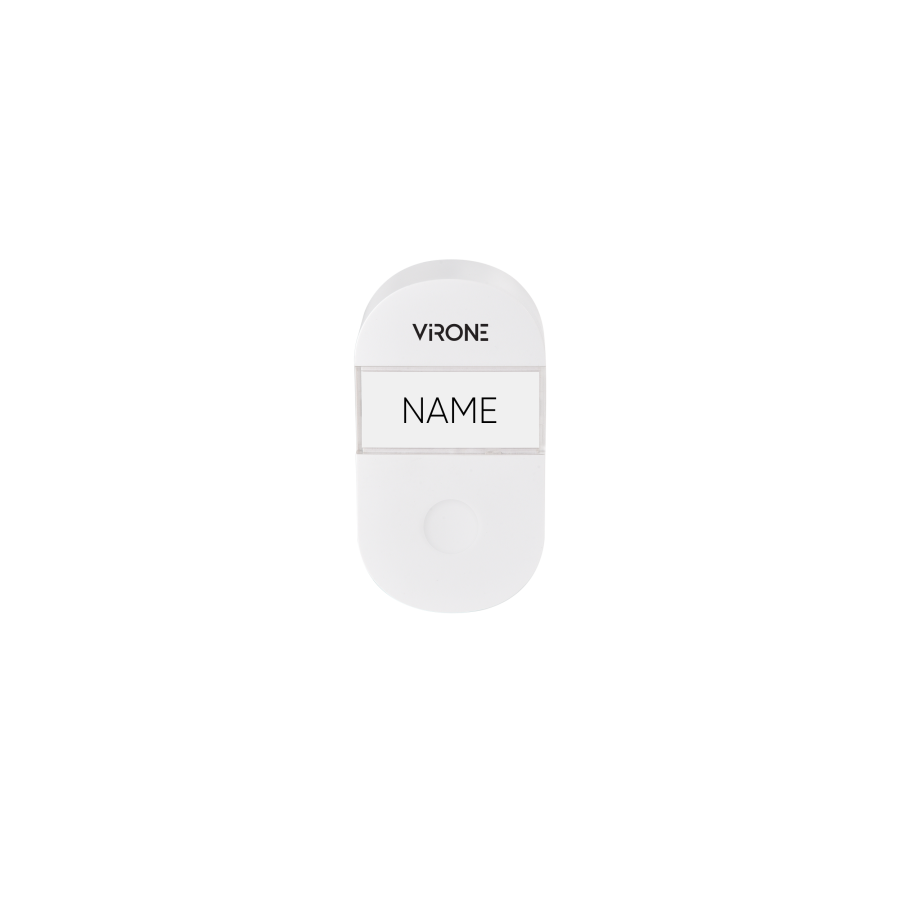 Battery-free button for SONUS AC wireless doorbell