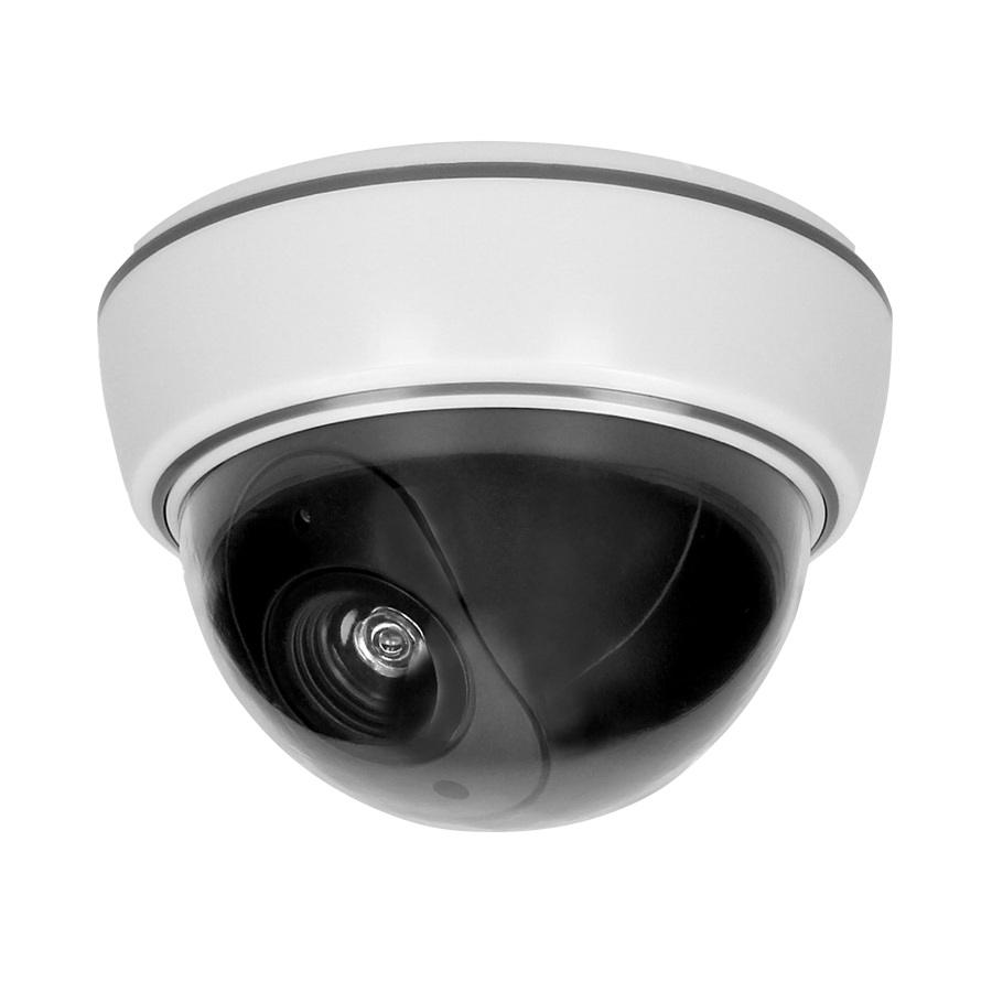 Dummy security CCTV camera, battery operated