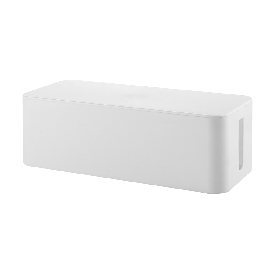 Cable box L, white