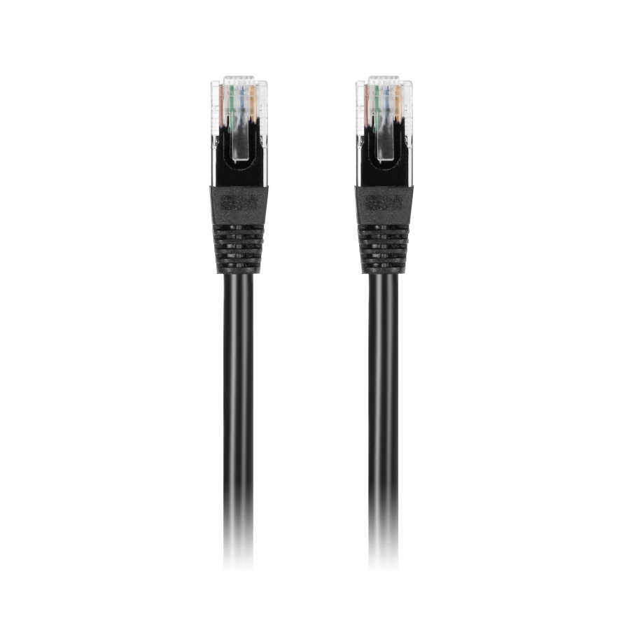 Patchcord UTP CAT.6 plug - plug 2m BLACK