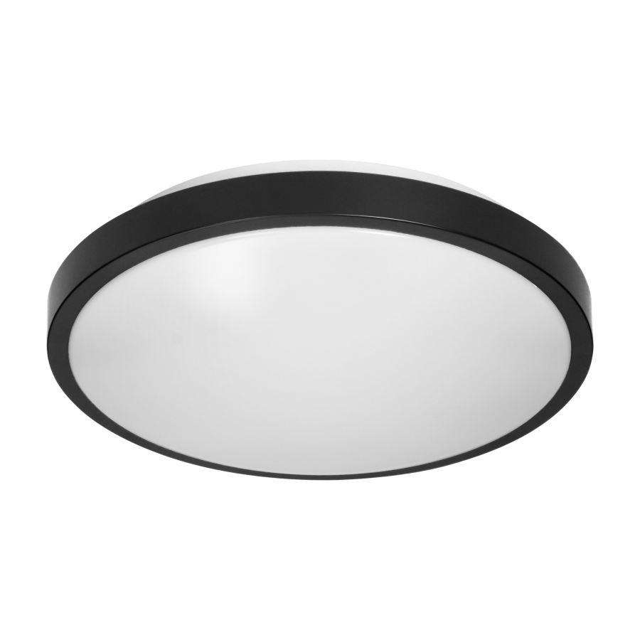 SELENE ceiling light 2xE27, max. 2x60W, IP54, black