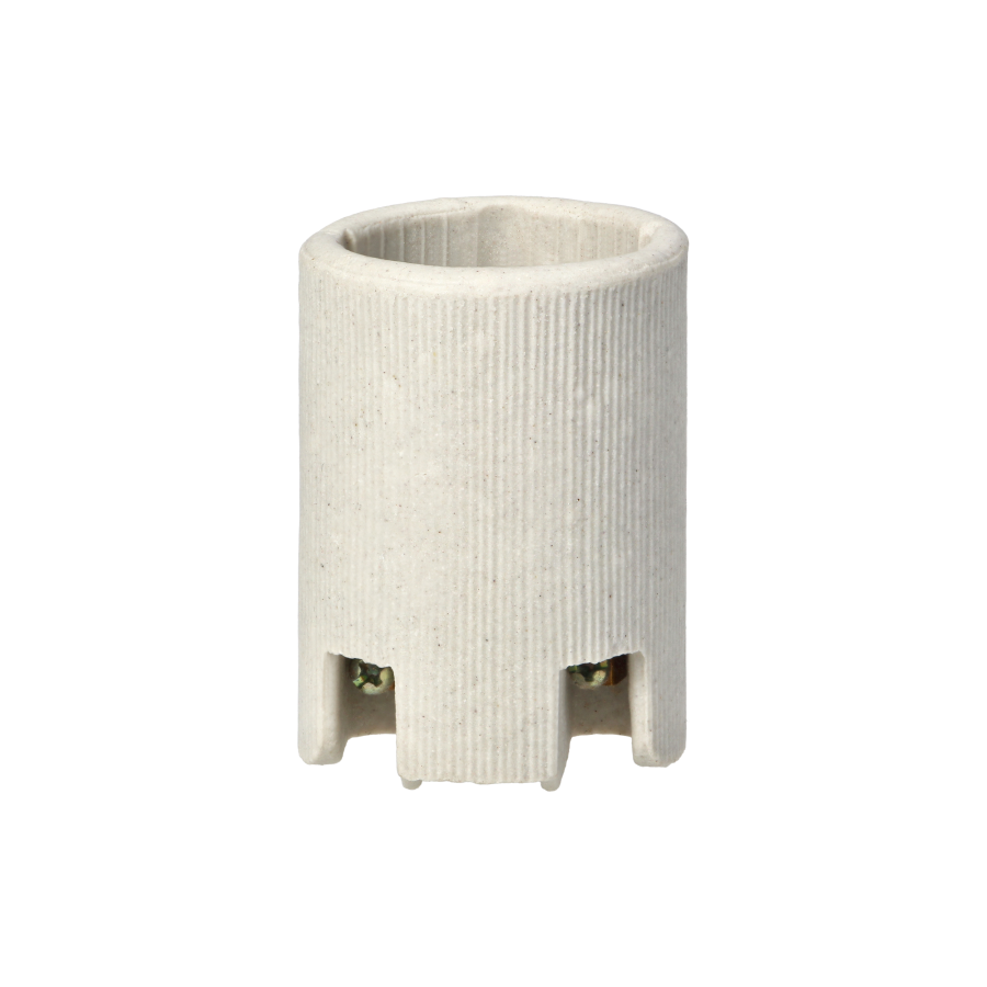 Ceramic lamp holder E14