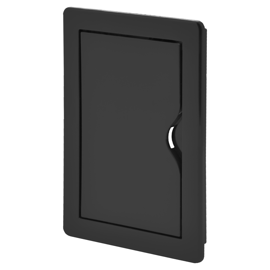 Inspection door 10/15, black