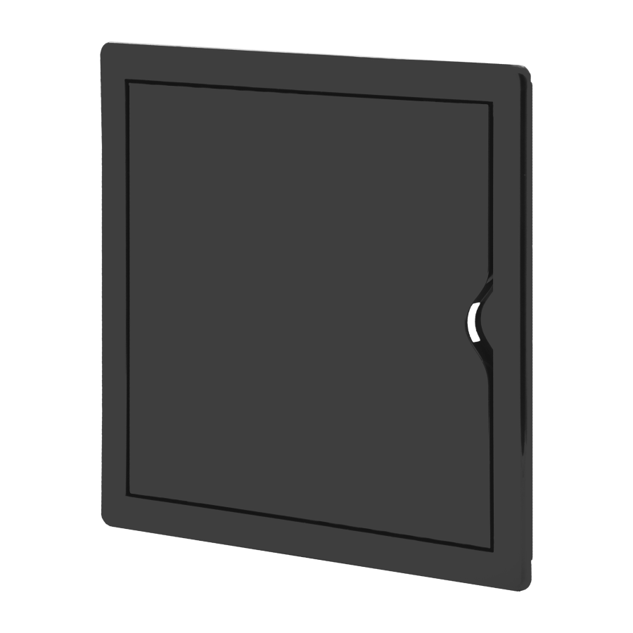 Inspection door 20/20, black