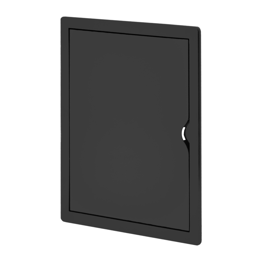 Inspection door 20/25, black