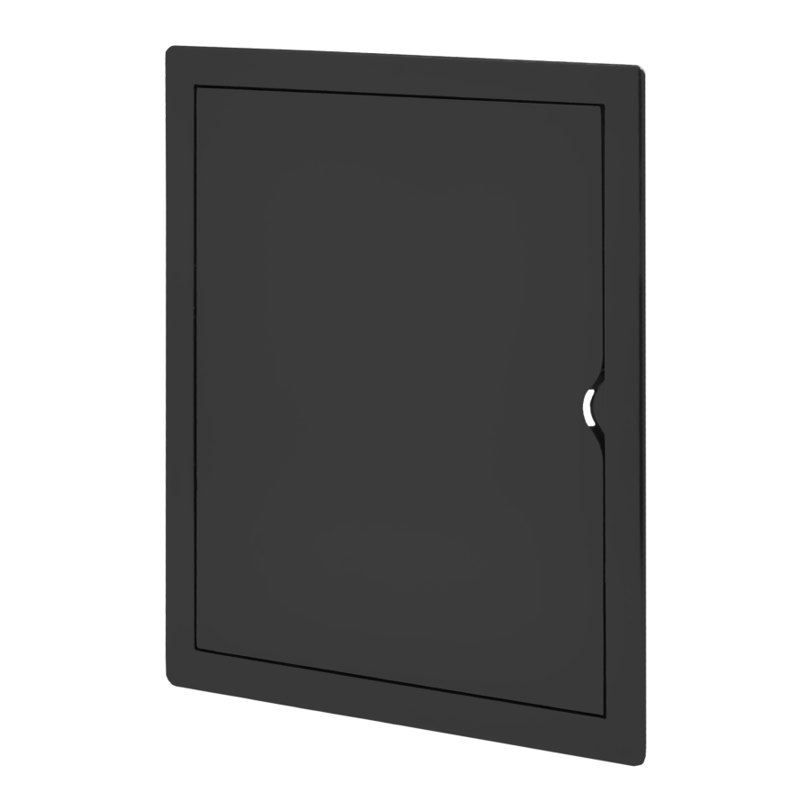 Inspection door 25/30, black