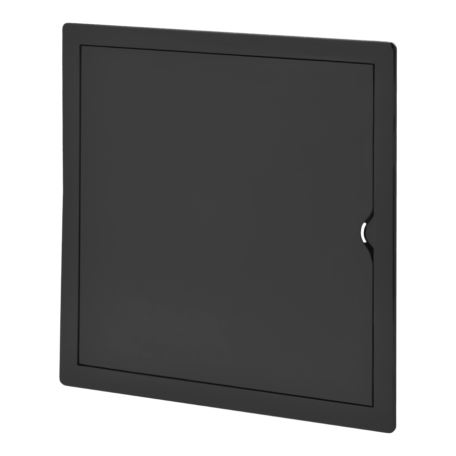 Inspection door 30/30, black