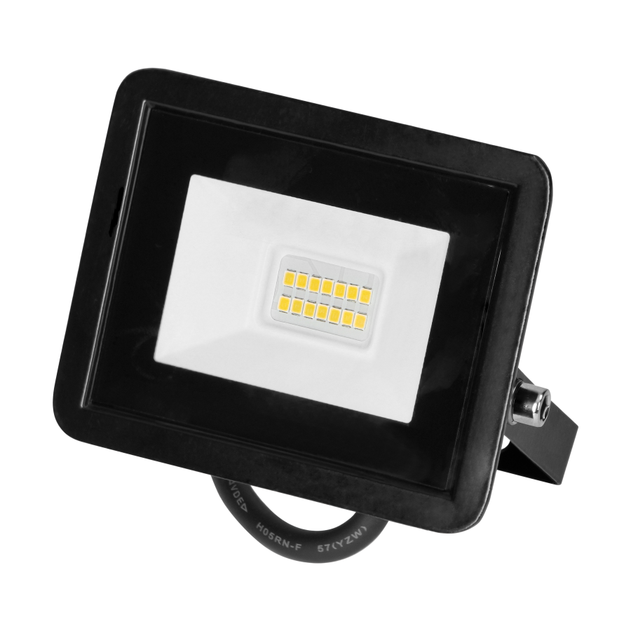 ALLED LED floodlight 10W, 850lm, IP65, 4000K, Alu+Glass