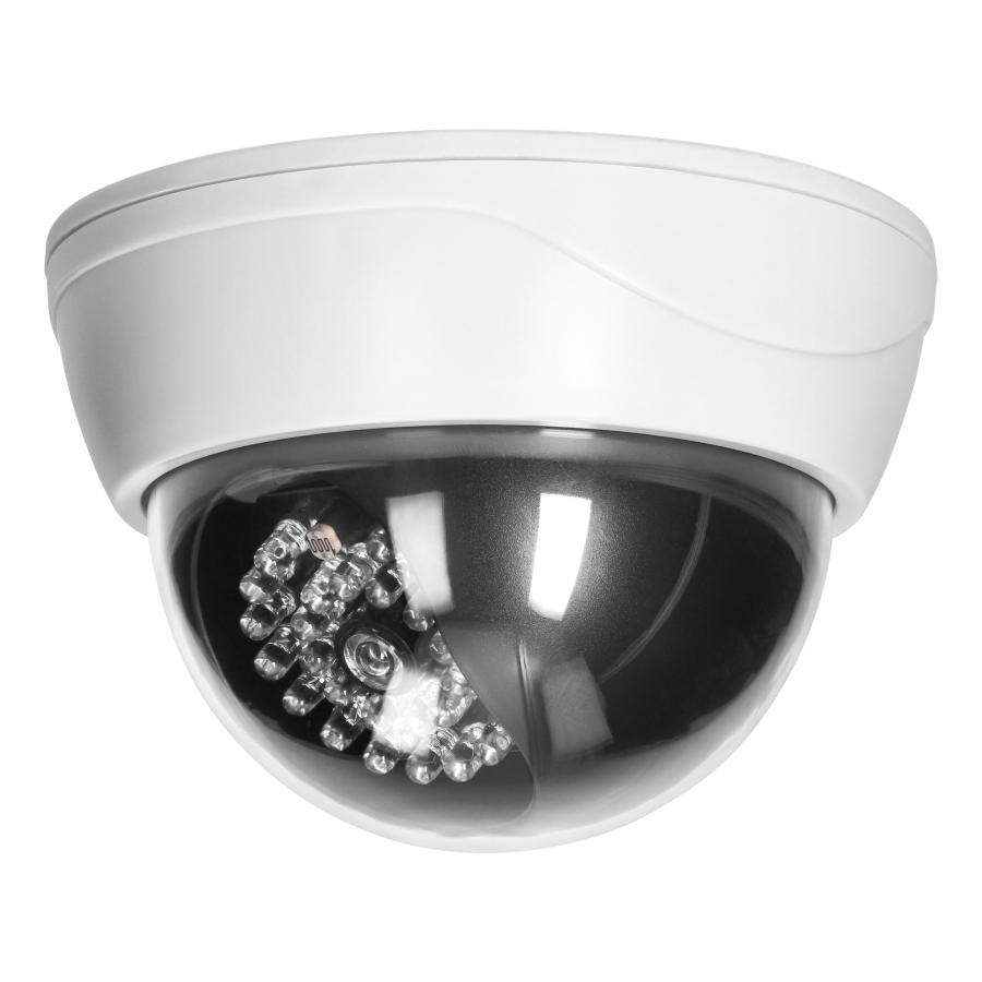 Dummy security camera CCTV with infrared